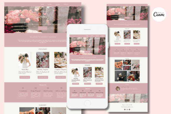 Canva Website Template: Build Your Online Presence