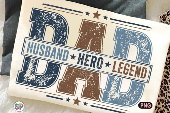 Legend Dad, Hero Fathers Day Vintage Png: The Ultimate Patriotic Design Asset