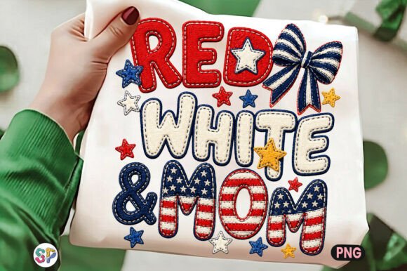 Red White Mom USA 4th July Sublimation: A Designer's Guide