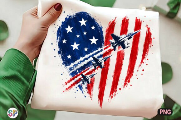 USA Flag Heart 4th of July Military Png: A Designer's Guide