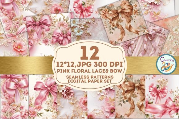 Vintage Pink Floral Digital Papers: Design Ideas & Uses
